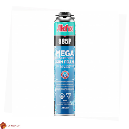 картинка Профессиональная монтажная пена зимняя Akfix 885  от магазина Огнекор